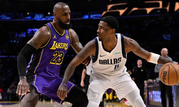 Kyrie Irving, LeBron James, Los Angeles Lakers, Dallas Mavericks, NBA
