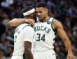 Giannis Antetokounmpo, Bobby Portis, Milwaukee Bucks, NBA